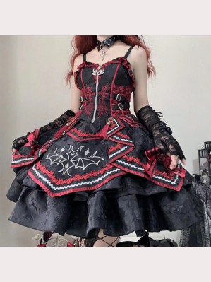 Dark Scented Bat Gothic Lolita Dress JSK by Ocelot (OT31)